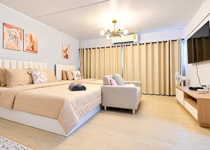 Апартаменты Cozy 2br Near Impact Arena, Ltat- Wifi Washer Near Dmk At C2 Бангкок