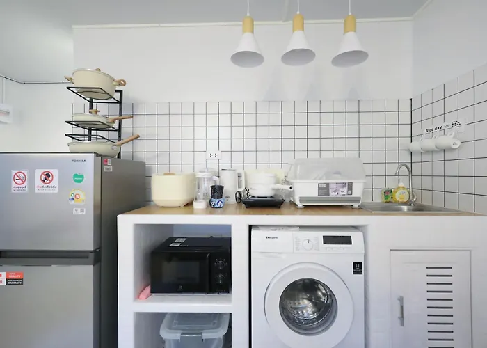 Cozy 2br Near Impact Arena, Ltat- Wifi Washer Near Dmk At C2 Бангкок